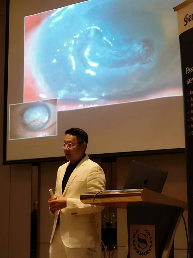 Dr Jimmy Lim Speaker at Dry Eye & Anti-Infection Symposium, Kuala Lumpur