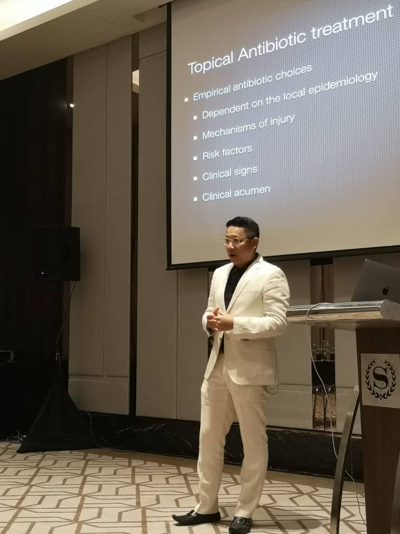 Dr Jimmy Lim Speaker at Dry Eye & Anti-Infection Symposium, Kuala Lumpur