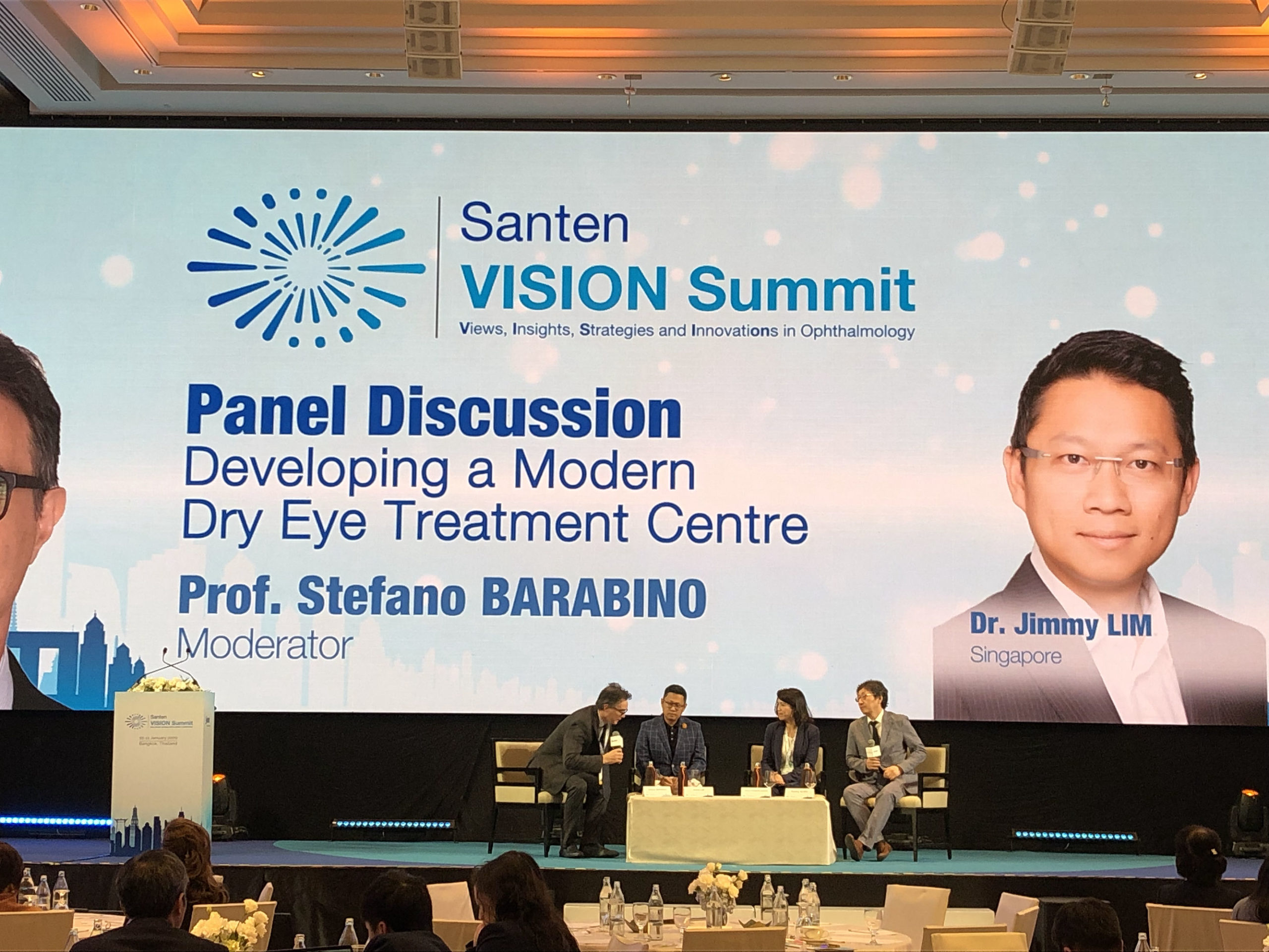 未来眼科，今日实现，Santen视界峰会2020，泰国曼谷（2020年1月11日） 特邀讲者