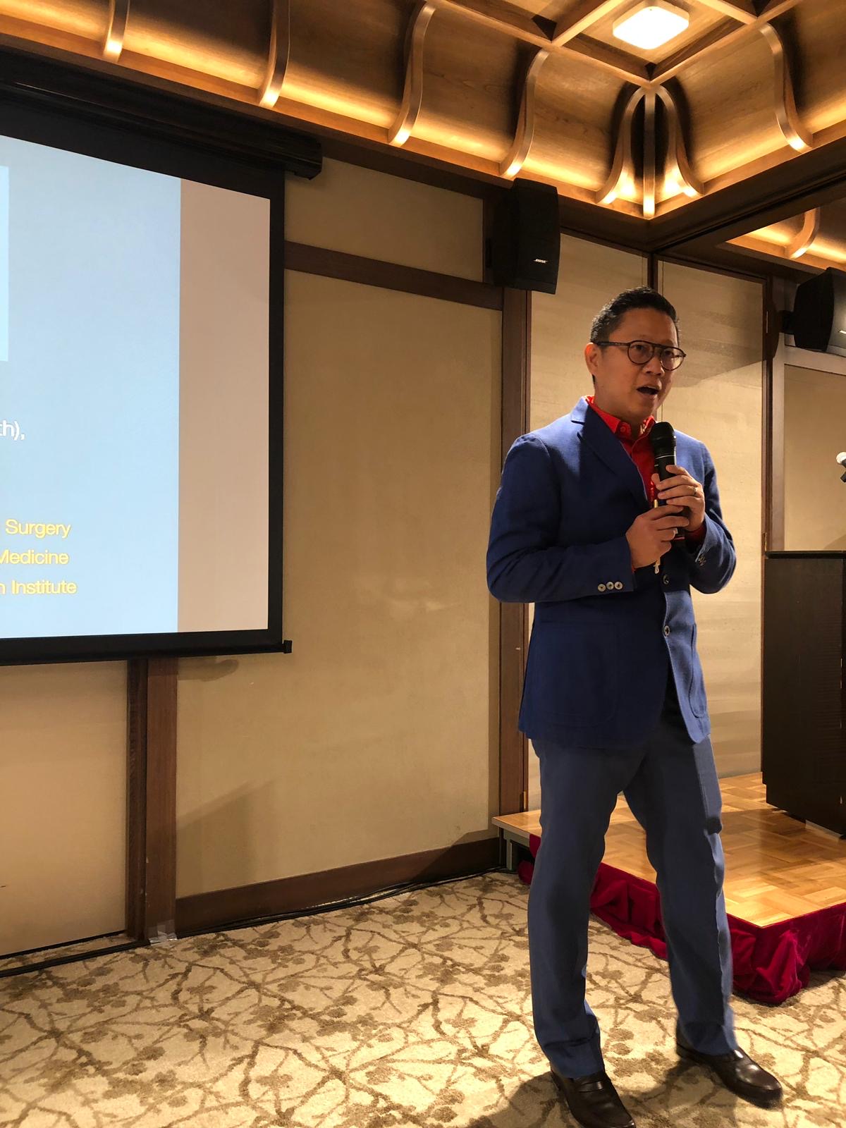 左氧氟沙星的潜力，Santen晚宴研讨会，日本京都（2019年10月3日） 特邀讲者
