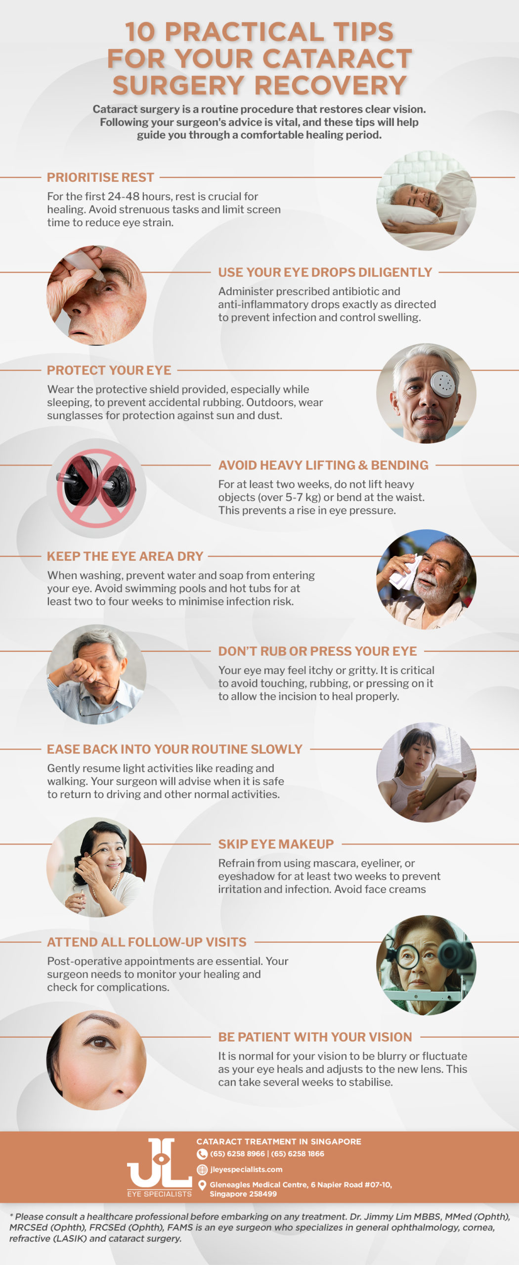 Practical Tips for Cataract Surgery Recovery